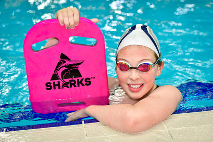 Sharks - Kick Board - pink 