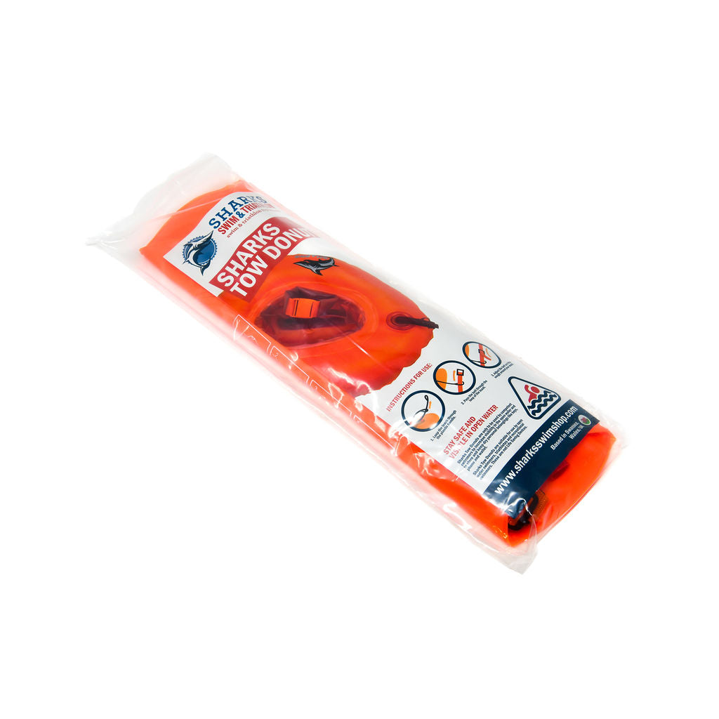 Sharks - Tow Float Donut  - Orange