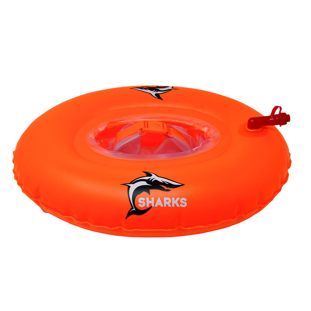 Sharks - Tow Float Donut  - Orange