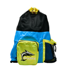 Sharks - Mesh Bag - Blue/Yellow