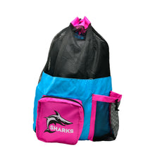 Sharks - Mesh Bag - Pink/Blue