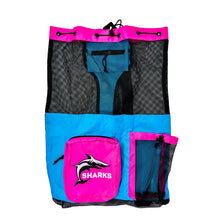 Sharks - Mesh Bag - Pink/Blue
