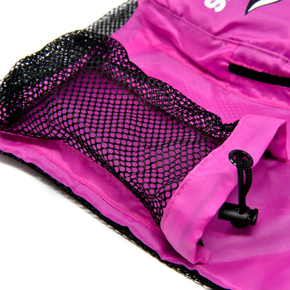 Sharks - Mesh Bag - Pink/Black