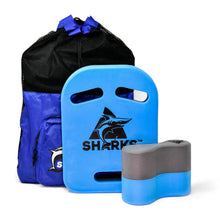 Sharks - Mesh Bag - Blue/Black