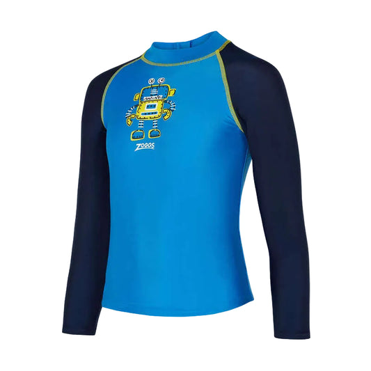 ZOGGS - Boys - Long Sleeve Zip Sun Top - Autobot