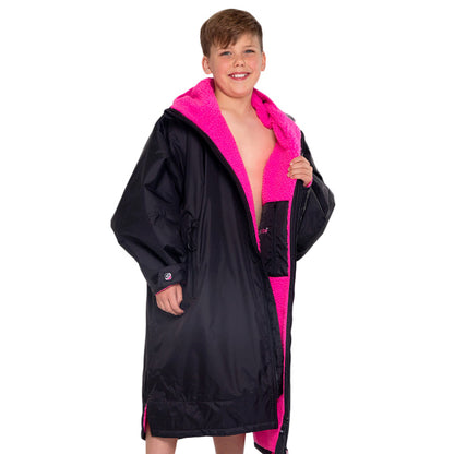 DRYROBE - Kids - Coat - Black Pink Kids Advance Changing Robe
