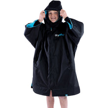 DRYROBE - Kids - Coat -  Black Blue Easy-Fit Kids Advance Changing Robe