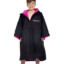 DRYROBE - Kids - Coat - Black Pink Easy-Fit Kids Advance Changing Robe