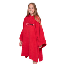 DRYROBE - Towel  - Kids Organic Towel - Red