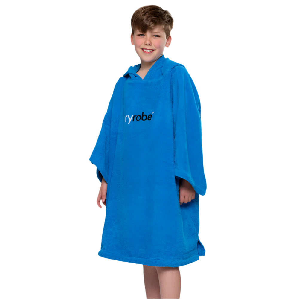 DRYROBE - Towel  - Kids Organic Towel - Colbalt Blue