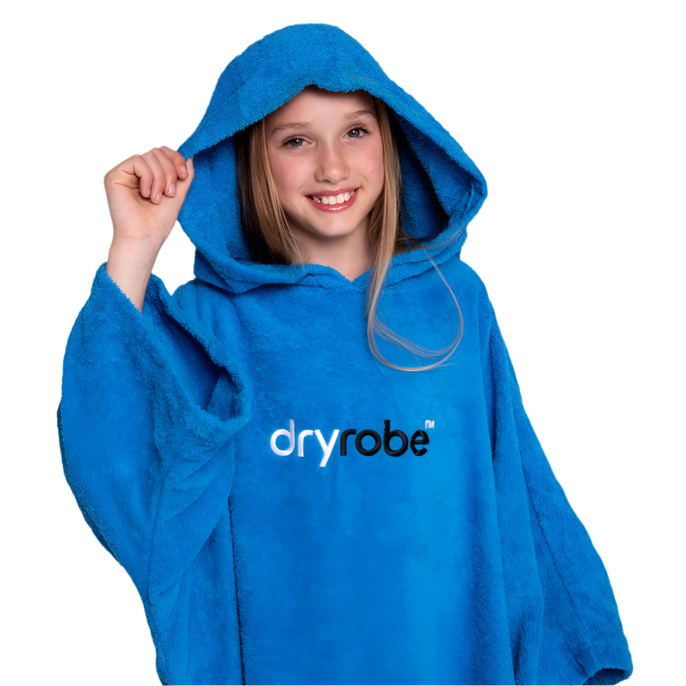 DRYROBE - Towel  - Kids Organic Towel - Colbalt Blue