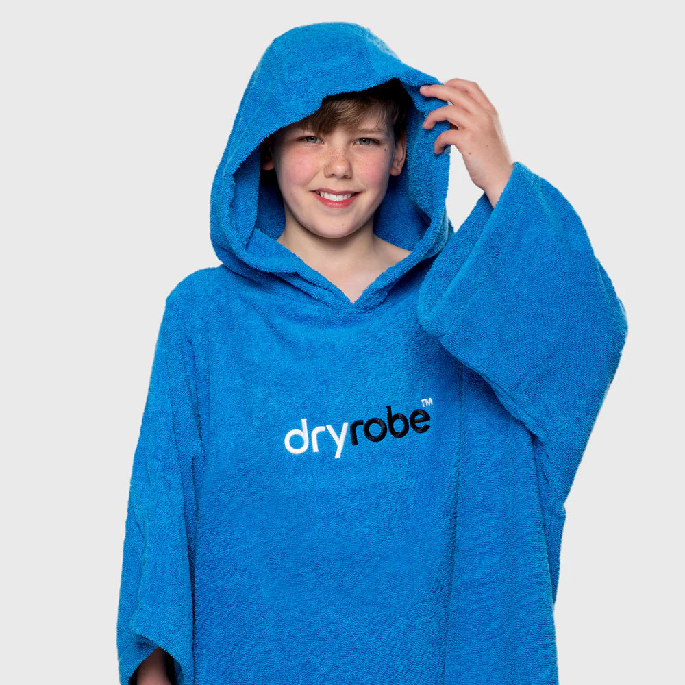 DRYROBE - Towel  - Kids Organic Towel - Colbalt Blue