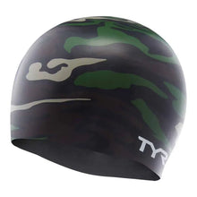 TYR - Silicone Swim Cap - Wavy Camo