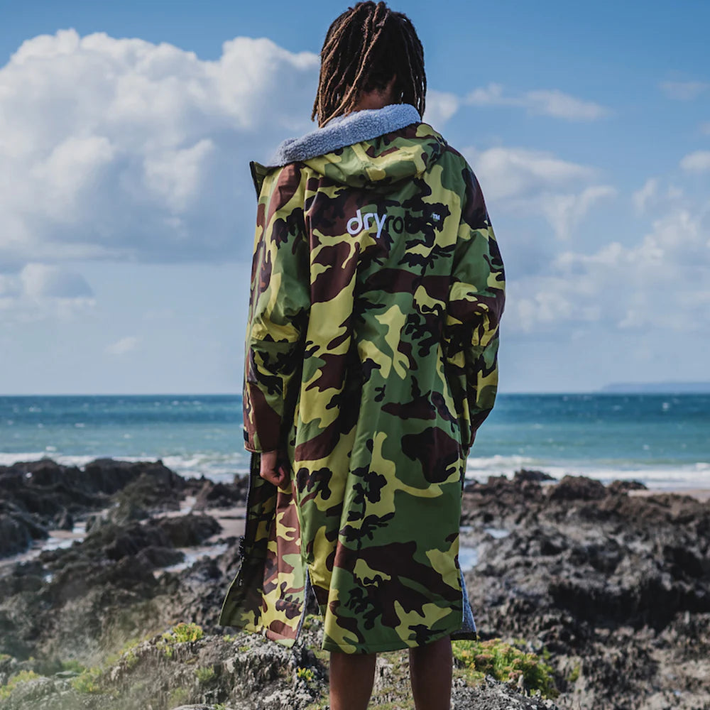 DRYROBE - Coat - Advance Long Sleeve - Camo/Grey