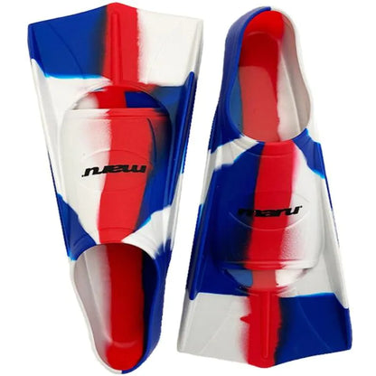Maru - Training Fins - Red / White / Blue 