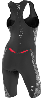 Orca - women's - 226 Long Sleeveless trisuit - Black