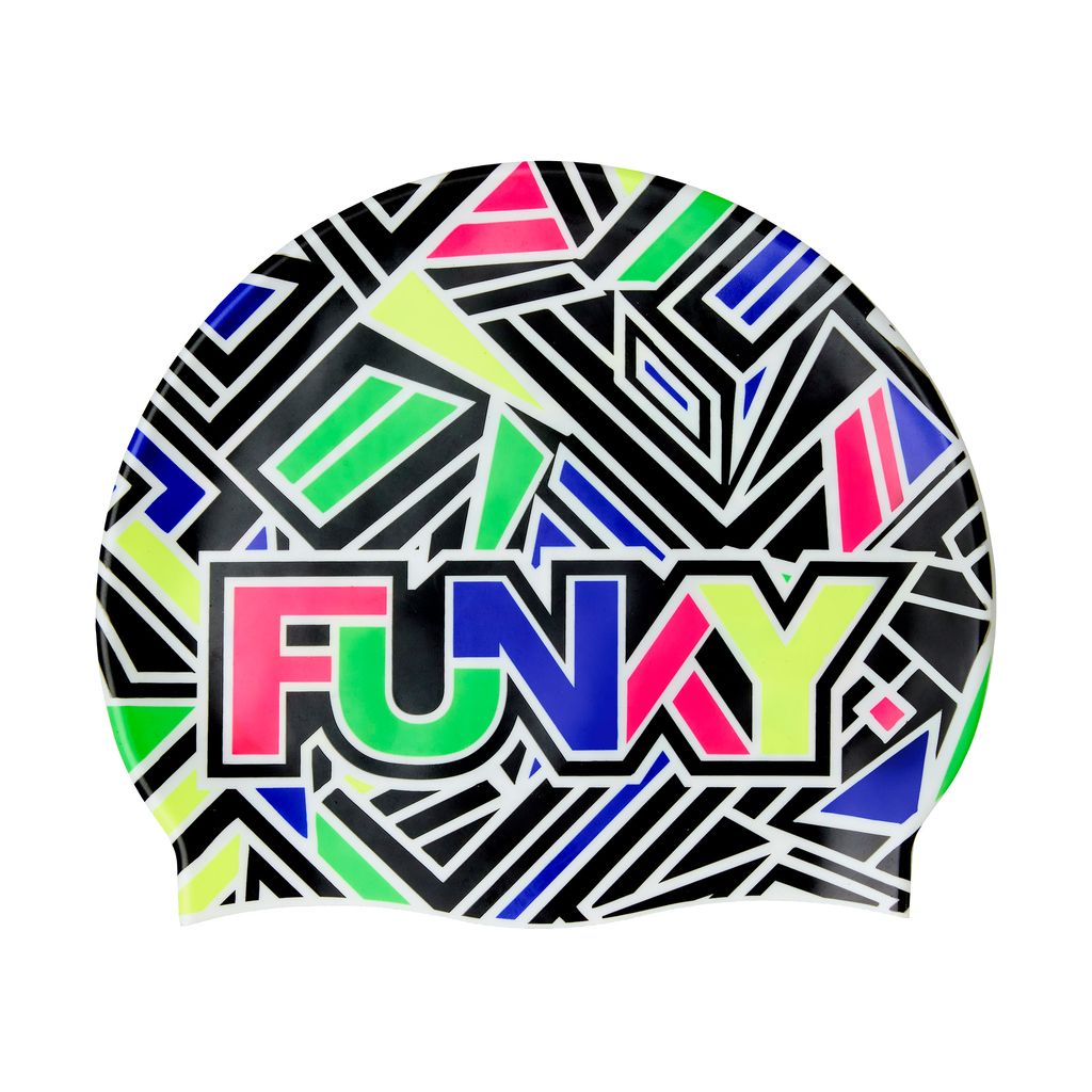 FUNKITA - Swimming Cap -Silicone -Bits of piece 