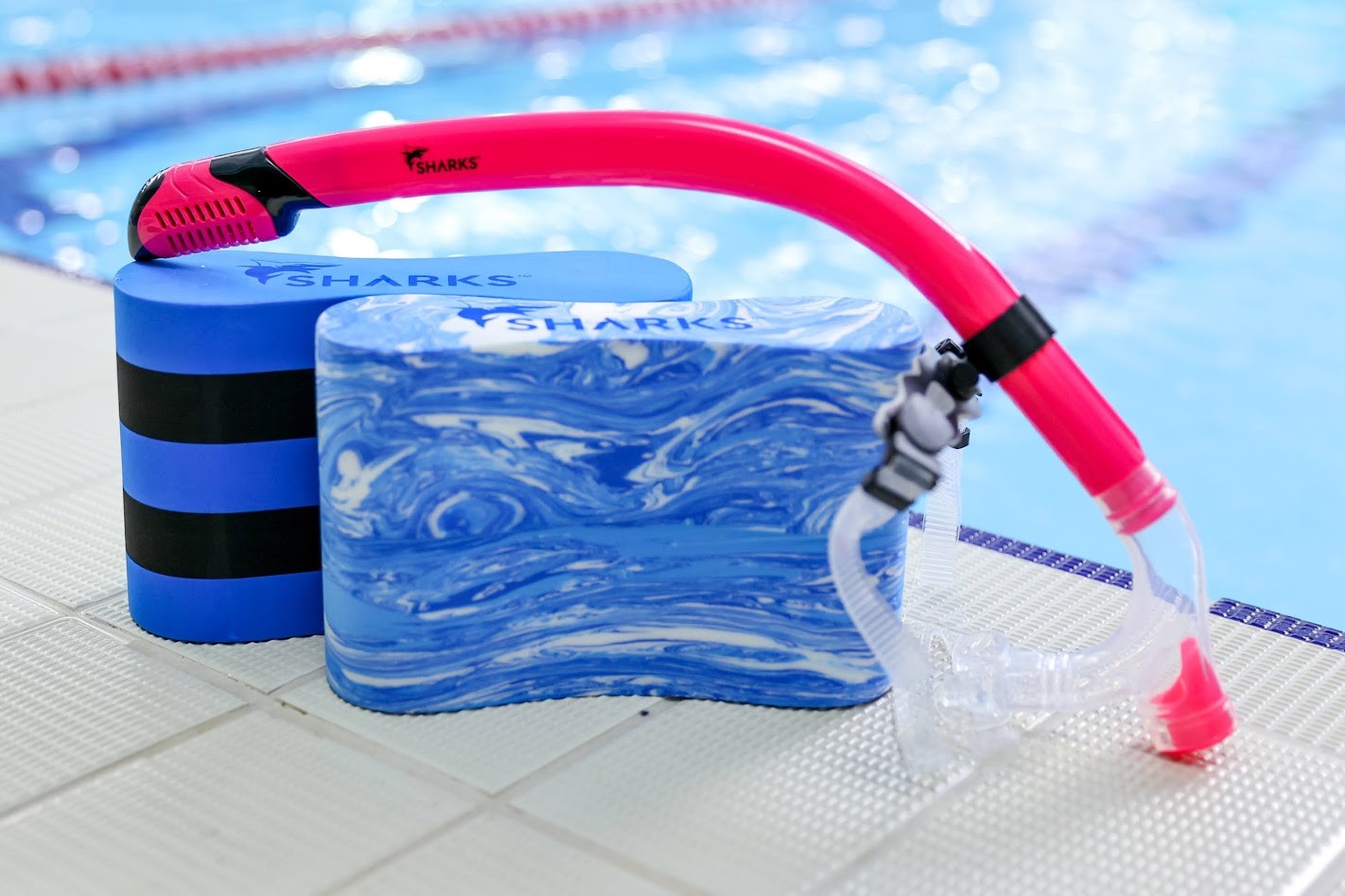 Sharks - Pro Snorkel - pink