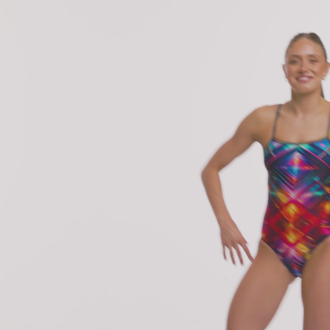 Funkita - Ladies - Swimsuit - Single Strap - One Piece -  Firefly Sparkle