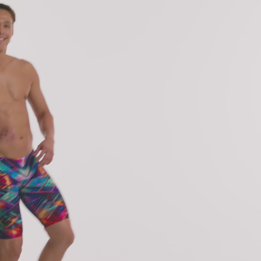 FUNKY TRUNKS -Men's Training Jammers - Firefly Sparkle