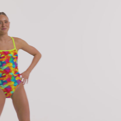 Funkita - Girls -  Tie Me Tight One Piece - Try The Lot
