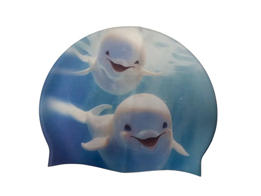 SHARKS - Beluga Whale Swimming Cap