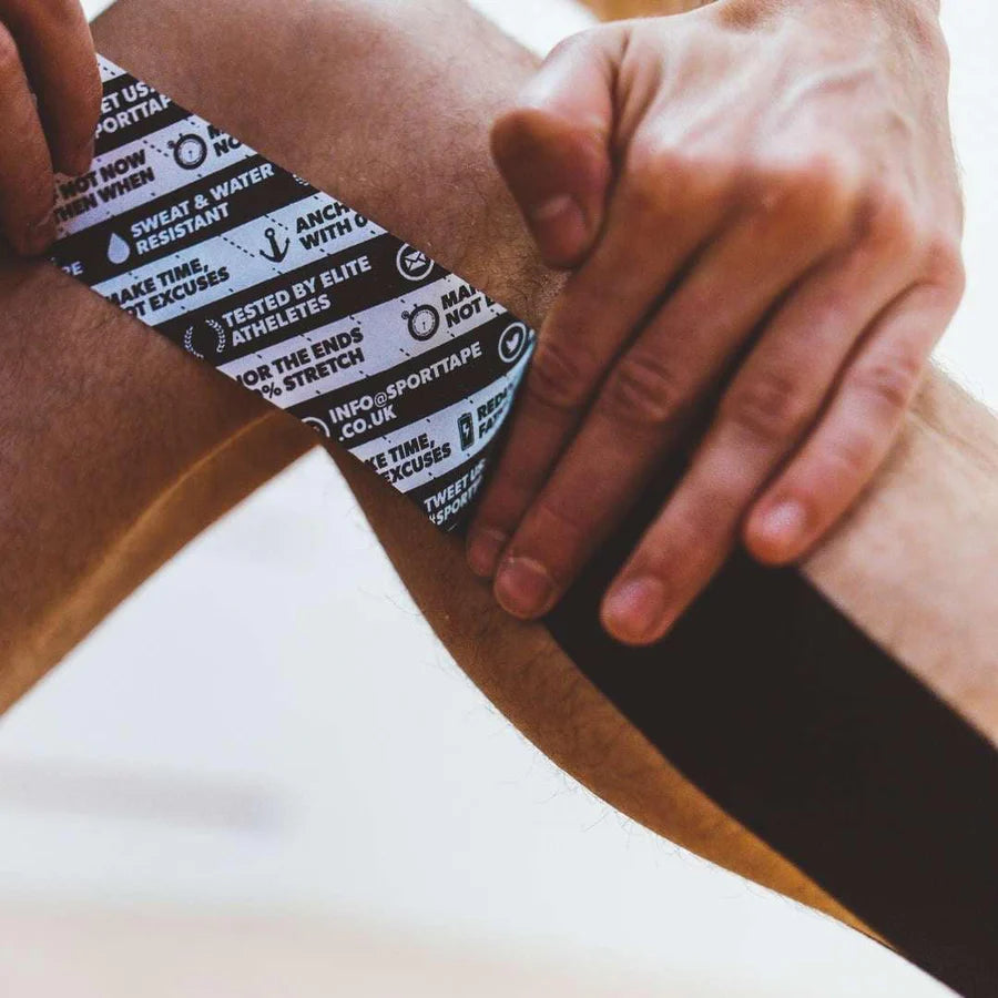 Kinesiology Tape - Black - 5CM X 5M 