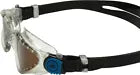 Aquasphere - Kayenne - Swim Goggles - Clear, Silver and Black - Brown Polarized Lens 
