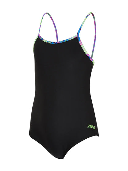 ZOGGS - girls swimsuit - Sea Petal Classicback Girls Swimsuit