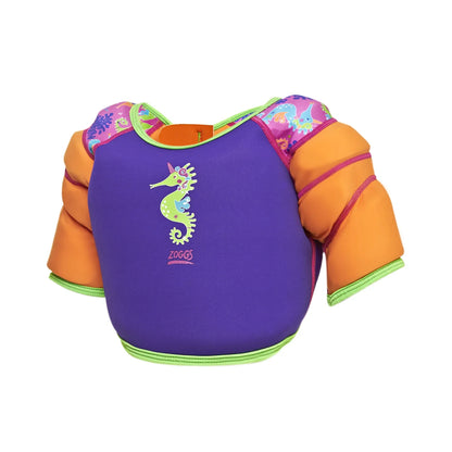 Zoggs - Sea Unicorn Water Wings Vest - Orange and Purple