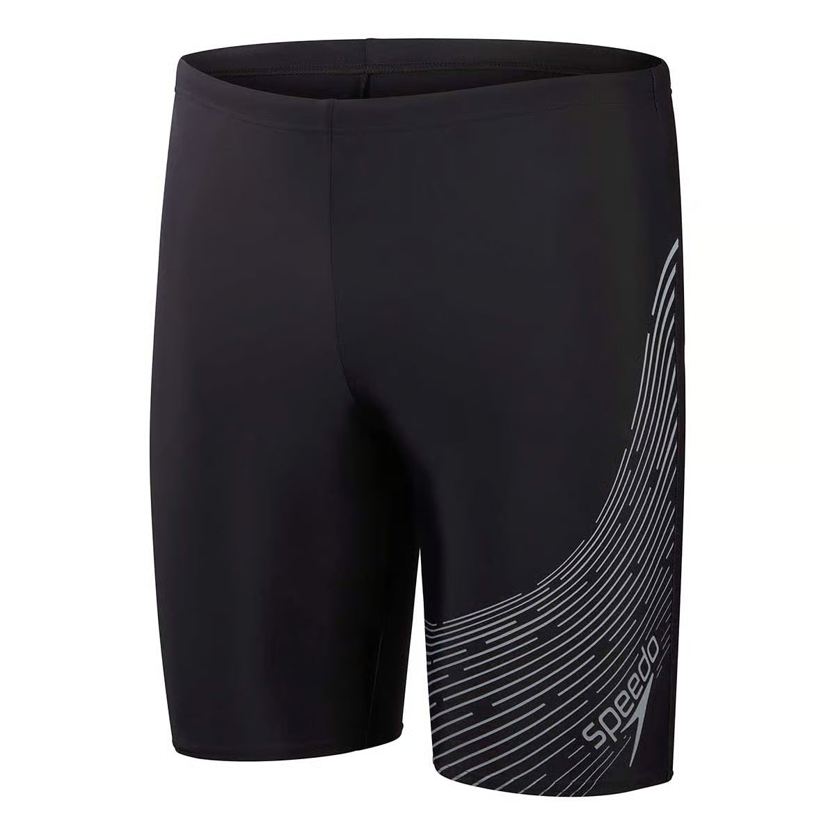 Speedo - Men's - Jammers -  Medley Logo AM - Black/Grey