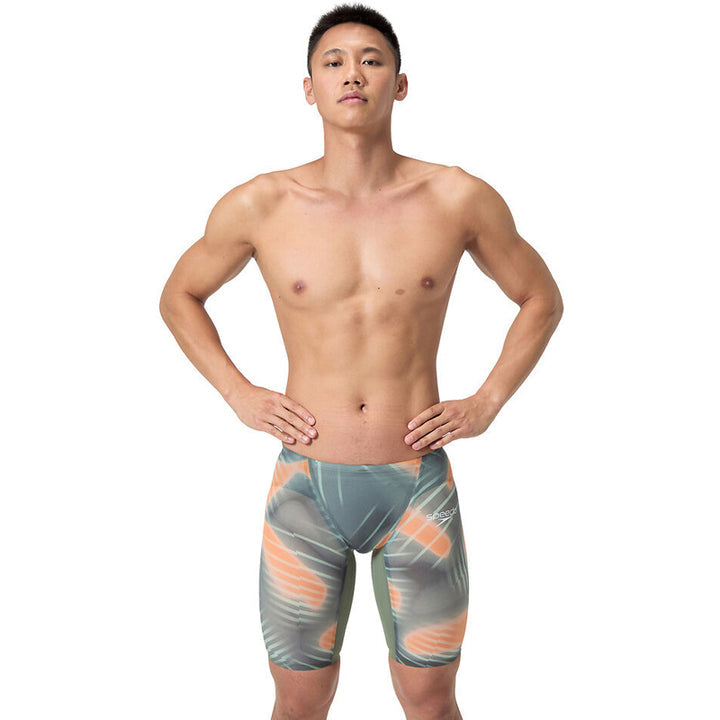 Speedo - Men's - Fastskin LZR Pure Valor 2.0 Jammer - Green/Orange