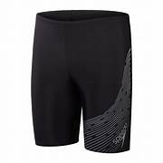 Speedo - Men's - Jammers -  Medley Logo AM - Black/Grey
