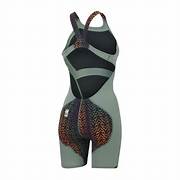 Speedo - Girls Kneeskin -  Fastskin LRZ Ignite - Green/Black/Orange
