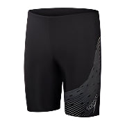 Speedo - Men's - Jammers -  Medley Logo AM - Black/Grey