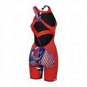 Speedo - Girls Kneeskin -  Fastskin LRZ Ignite - Red/Blue/White