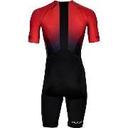 Huub - Mens - Commit Long Sleeve trisuit - Black/Red