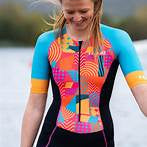 Huub - Women's -Her Spirit LC Trisuit - Black/ Blue/Orange