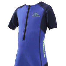 Aquasphere - Kids - Stingray HP2 Junior Short Sleeve Wetsuit - Royal Blue / Navy Blue