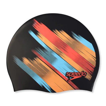 Speedo -  Reversible Moulded Silicone Cap -  Black/Red