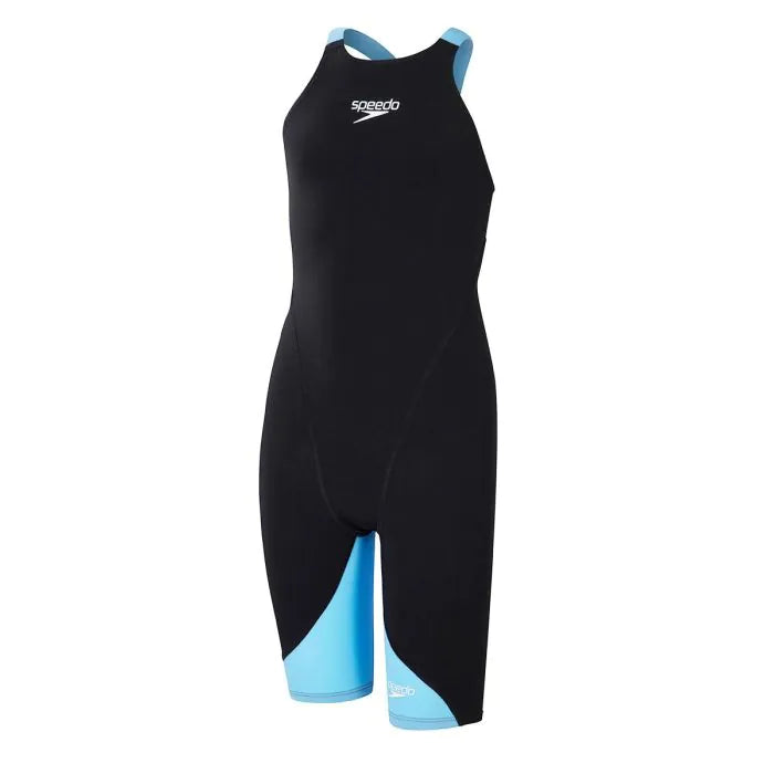Speedo - Girls Kneeskin -  Fastskin LRZ Ignite - Black/Blue