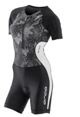 Orca - women's - Core Long Sleeve trisuit - Black/white Camo