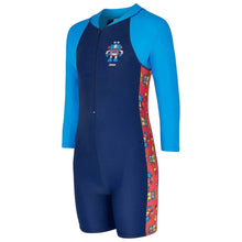 ZOGGS- Boys- Long Sleeve All in One Suit - Robots