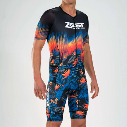 Zoot - Mens - LTD Tri Aero Racesuit - Orange/Black