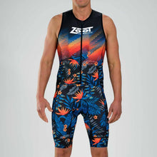 Zoot - Mens - LTD Tri SLVS FZ Racesuit - Orange/Black