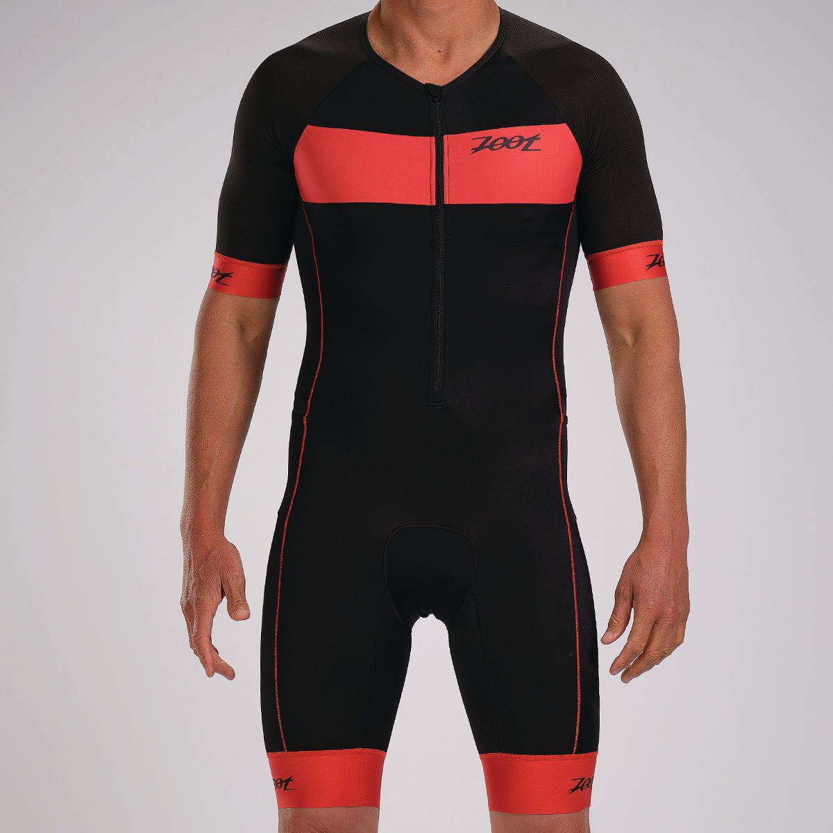 Zoot - Mens - Core+ Tri Aero Racesuit - Black/Red