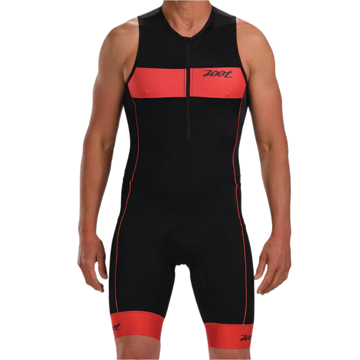 Zoot - Mens - Core+ Tri Racesuit - Black/Red 