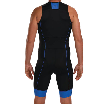 Zoot - Mens - Core+ Tri Racesuit - Black/Blue
